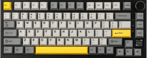 EPOMAKER Ajazz AK820 Pro 75% Gasket Teclado Mecánico Inalámbrico