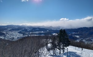 Panorama z góry Moiwa