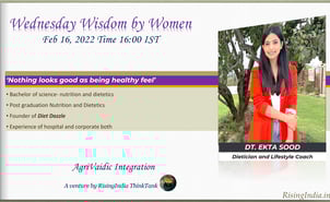AVI Arogya's recognises Women TOP Nutrition skills in India Ekta Sood by RisingIndia ThinkTank
