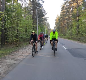 Dviračių treniruotės komandoms Triatlonas visiems