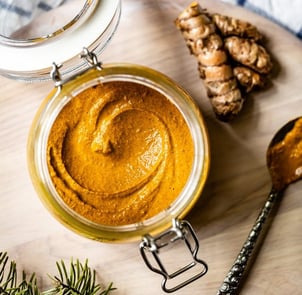 pasta de curcuma apropriada para cães