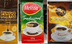 a variety of coffee beans and coffee beans
