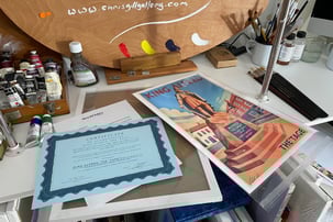 King Alfred Prints off to new homes