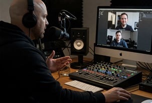 David Lilley experienced podcast host