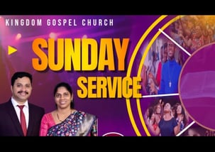 Watch Sunday Worship Services - Kingdom Gospel Church | Pastor Steven Teki