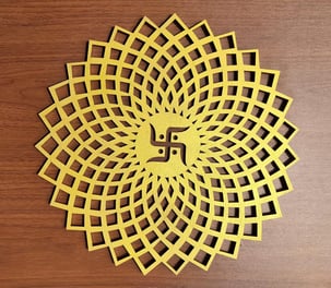 #swastik spiritual symbol devotional symbol