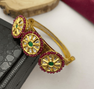 Ruby & Kundan Bracelet