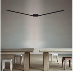 Lámpara de techo 2092ELEMENT con brazos extensibles e iluminación direccional