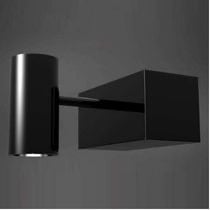 Lámpara de pared ELEVEN PIPA con brazo articulado y cabezal giratorio