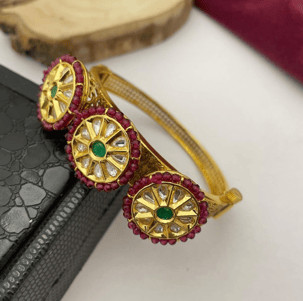 Ruby & Kundan Bracelet