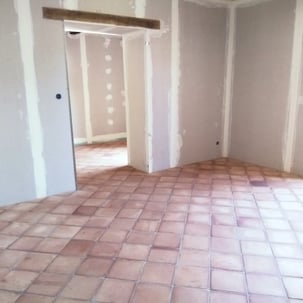 Vente de tomettes anciennes, terre cuite, briques à Lauzerte dans le