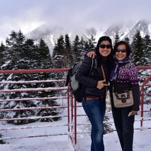standing-on-the-snow-in-japan