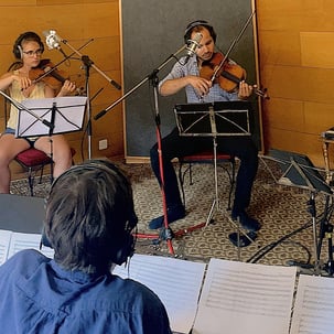 Quatuor à cordes enregistrement