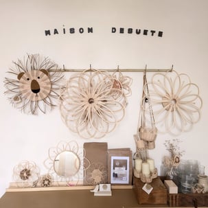 Décorations en rotin par Maison Désuète