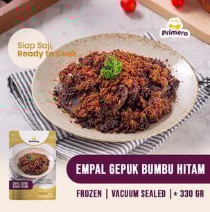 Primera Empal Gepuk Bumbu Hitam Frozen Halal | Makanan Saji