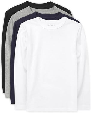 Boys Basic Long Sleeve Tee