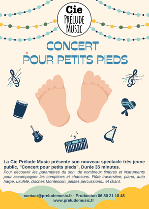 Concert pour petits pieds