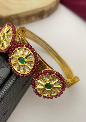 Ruby & Kundan Bracelet
