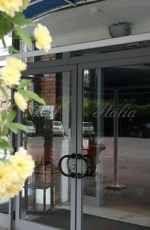 Ingresso Hotel Italia Occhiobello Rovigo