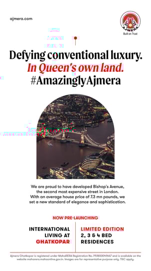 Showcasing Ajmera's legacy through a teaser campaign