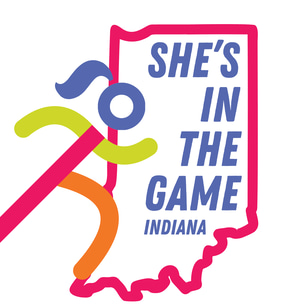 She’s IN The Game logo