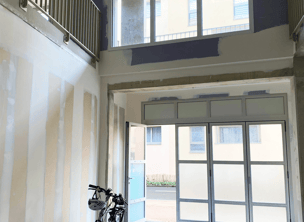 Visite du chantier de prochains SOHO (Small Office Home Office)