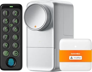 SwitchBot Lock Pro Cerradura Inteligente compatible con Matter, Alexa, Google, IFTTT