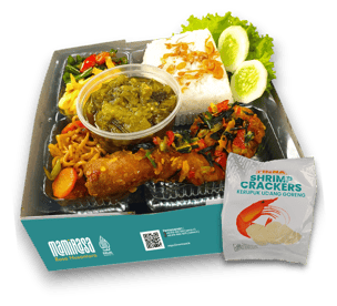 Nasi Ayam Cabe Garam Mamirasa