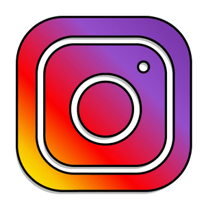 Instagram logo, colorful camera logo