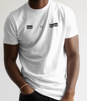 communitytee lost and found tshirt