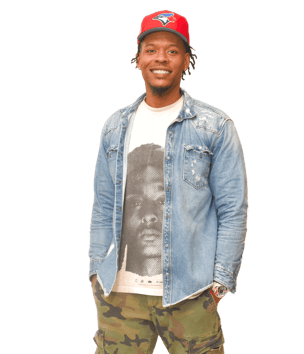 standing smile Dre steinberg