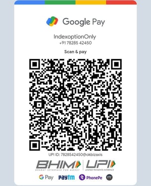 a qr coder card with a qr coder code