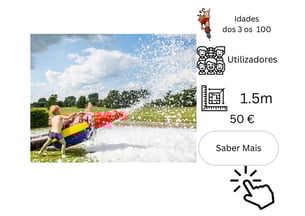 a person riding a watercraft in the water