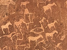 Pictographs - Namibian trip