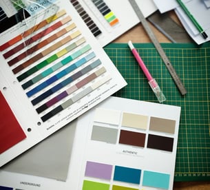 gammes de coloris