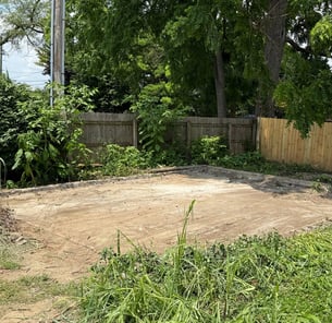 Garage After Demo