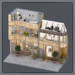 Intérieur design – Beauvais – hôtel du lion d’or – Brioude architecte du patrimoine - Histoire & Patrimoine