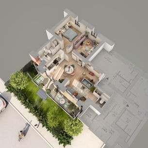 Intérieur design – Niort – caserne largeau – Brioude architecte du patrimoine - Histoire & Patrimoine