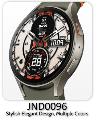 stylish watch face for wearos