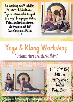 Yoga Klang Workshop Dithmarschen