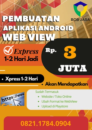 Bikinin Pro Jasa Pembuatan Aplikasi Android Web View Bisnis Perusahaan Yayasan Sekolah Desa 3 Juta