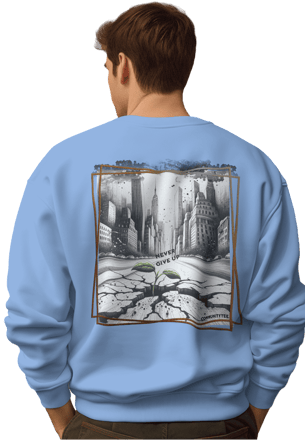 Never Give Up Sweater