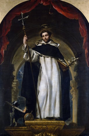 São Domingos de Gusmão - Por Cláudio Coello, Public domain, via Wikimedia Commons