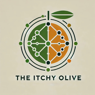 The Itchy Olive logo