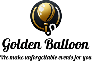 Golden balloon logo