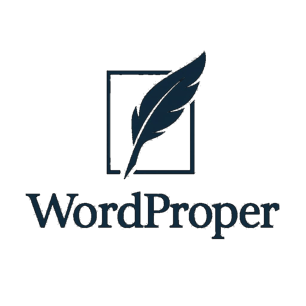 Word proper  logo