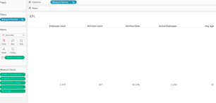 Tableau interactive dashboard project