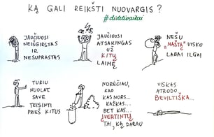 iliustracija ką gali reikšti nuovargis