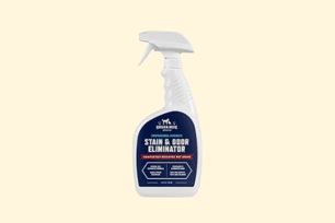 a bottle of cleanersering product with a white background