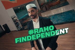Man in a suit and hat, freedom fighter, One For Love, Aditya Satyajit, Ad film, Money View, TVC, 